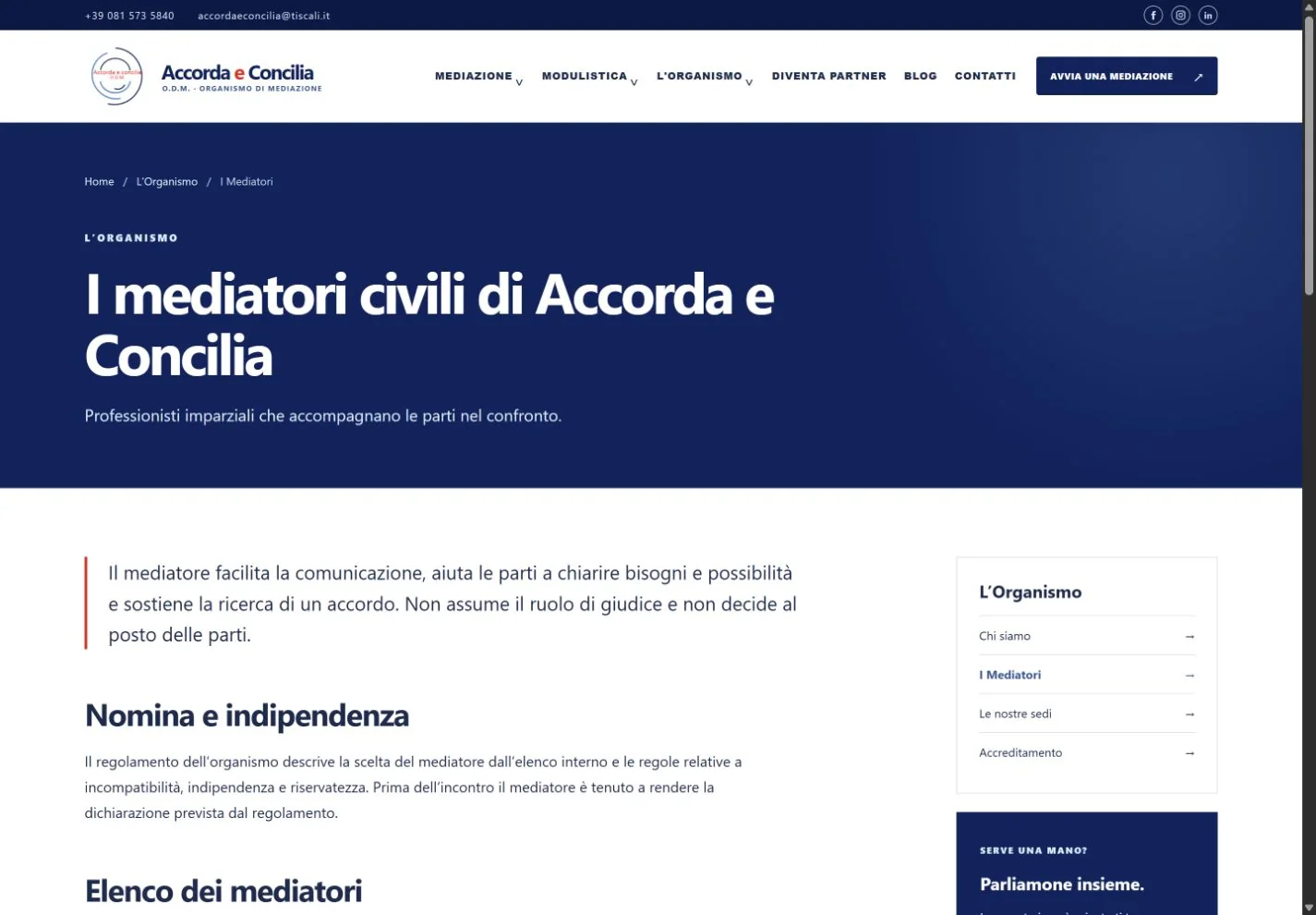 Accorda e Concilia — Testi e SEO: una pagina per ogni domanda