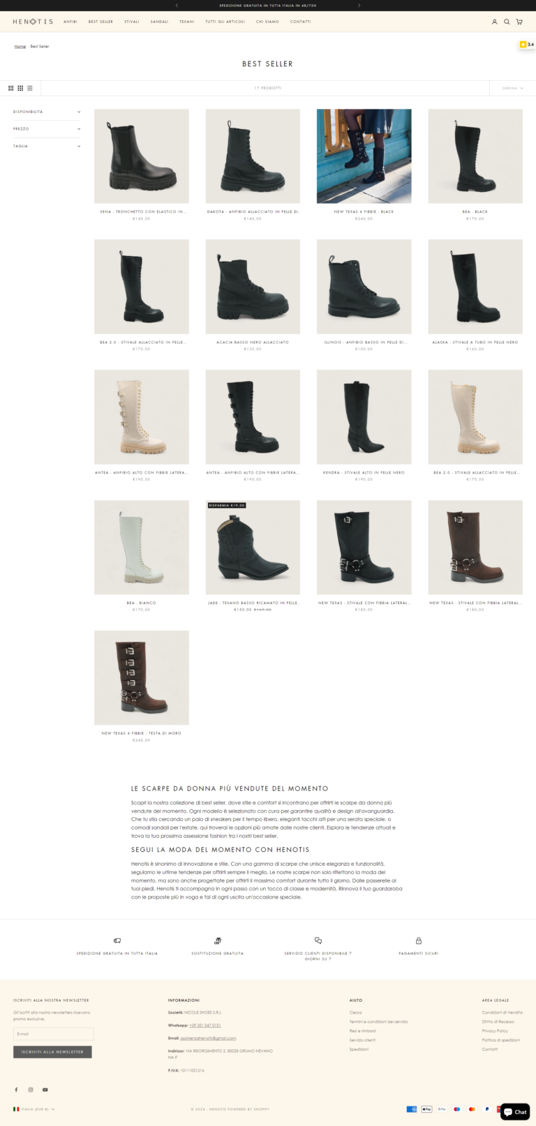 shop henotis
