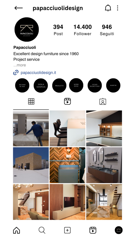 Papacciuolidesign Feed Instagram
