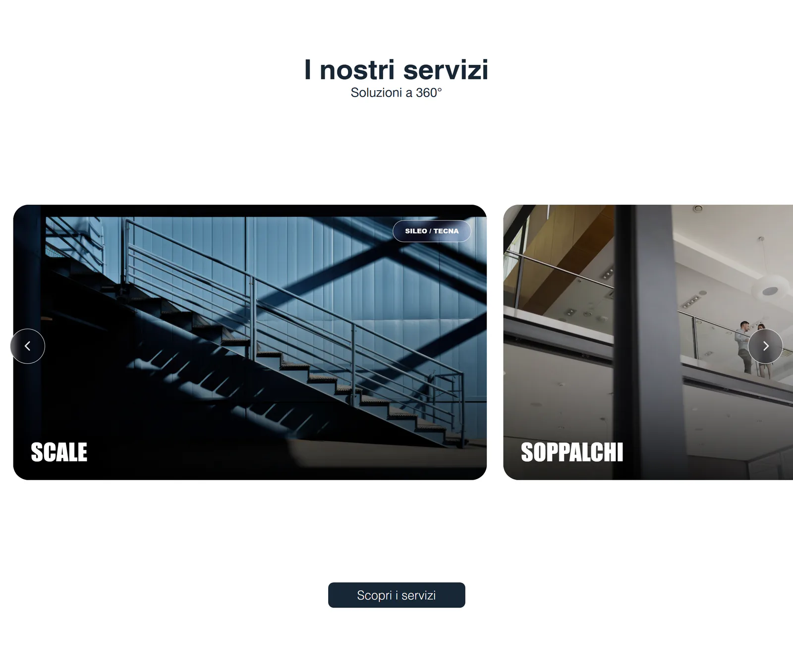 I nostri servizi nel sito Sileo Tecna