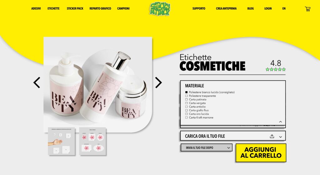 StickyAttack pagina prodotto